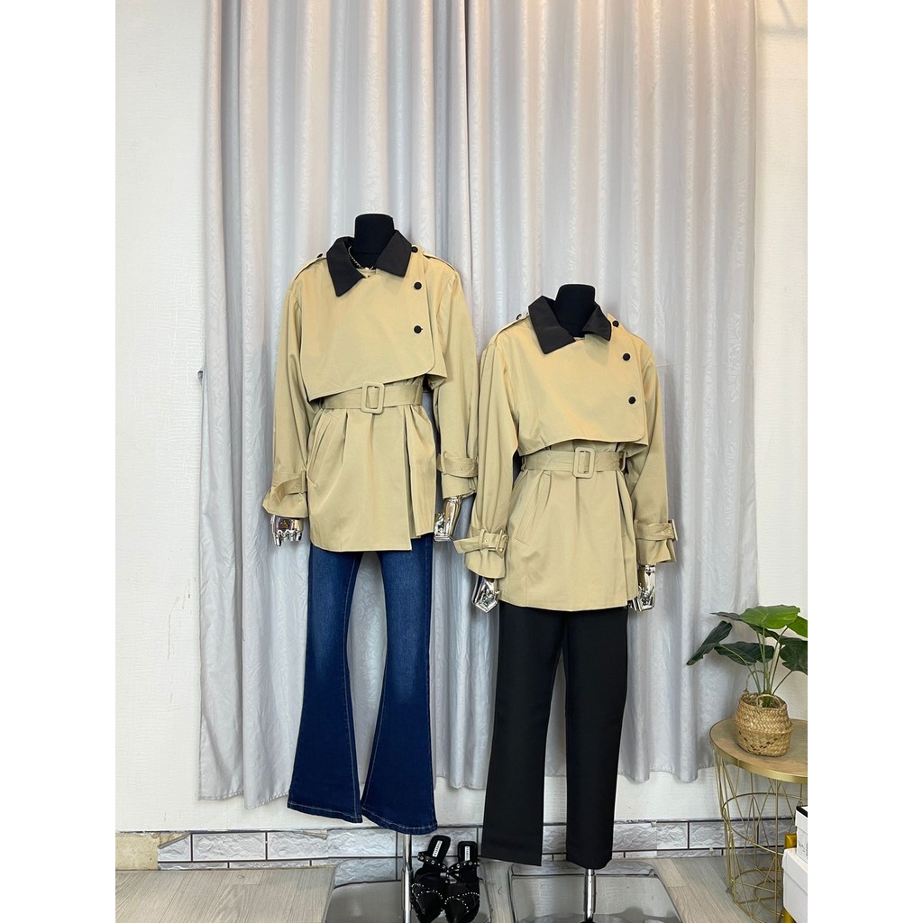 เสื้อโค้ทสั้น F-OT-032823.05-B