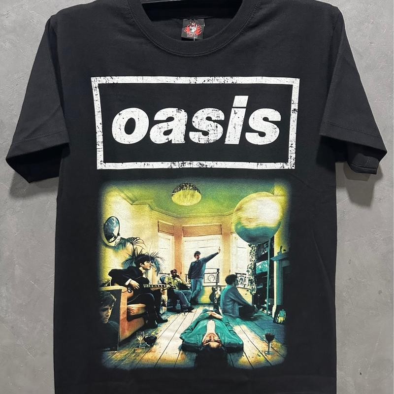เสื้อยืด Oasis(Rock Yeah标vl)100% 棉男装