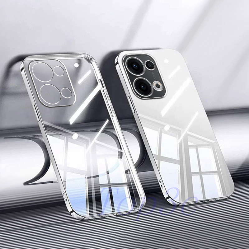 เคส OPPO Reno 13 Pro 5G/Reno 13F 5G/12 Pro/12F/11Pro/11F/Reno 8T 5G ซิลิโคนใส soft shell anti drop เคสป้องกันโทรศัพท์ SFDK - รูปที่ 3