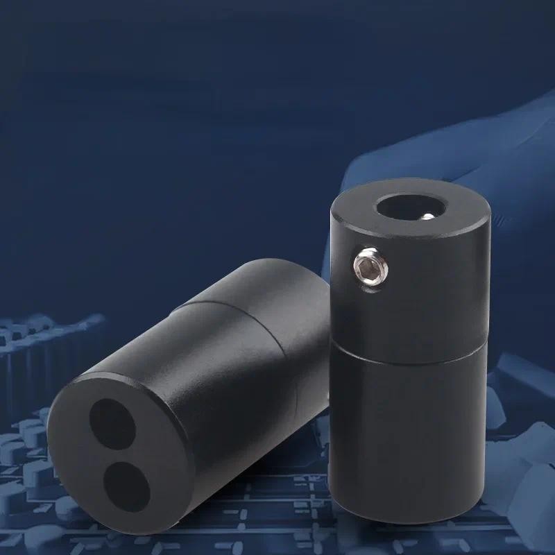 1pcs HiFi Audio อลูมิเนียมลําโพงกล้วย RCA ปลั๊กสาย Splitter Y กางเกง Boot ลําโพงสาย Splitter อะแดปเตอร์แขน - รูปที่ 4