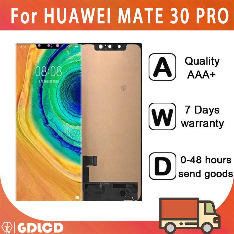 สําหรับ Huawei Mate 30 Pro LCD LIO-L09 LIO-L29 LIO-AL00 TL00 จอแสดงผล LCD เปลี่ยนชุดหน้าจอ