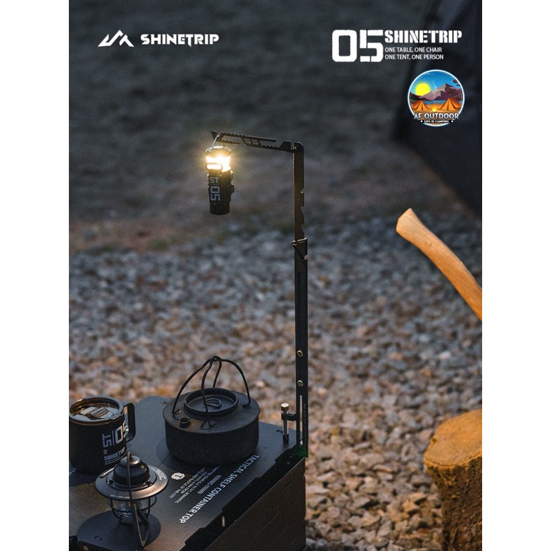💥พร้อมส่ง💥Shine trip เสาแขวนตะเกียงไฟแคมป์ปิ้ง สไตล์แทคทิคอล tactical ปรับความสูงได้ เกม PS5