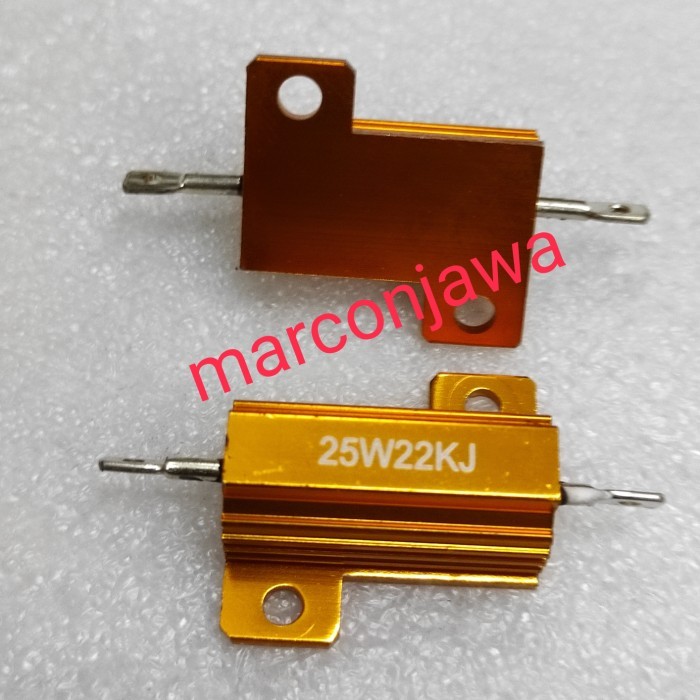 AS01 ตัวต้านทานความร้อน 25W 22K โอห์ม