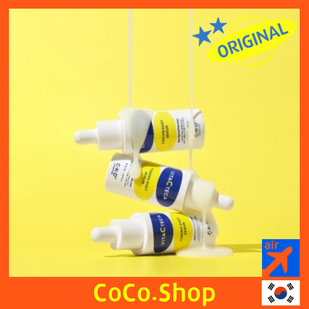 [CKD]Vita C Teca Toning Shot Serum,Blemish Patch,Blemish Shot Mask