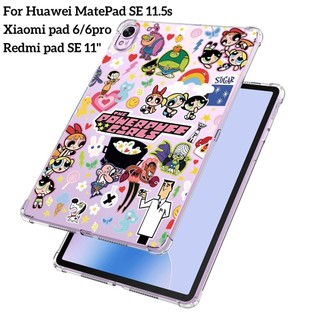 เคสบางและเบา เคสไม่มีฝาปิดFor HUAWEI MatePad se 11/11.5S new case เคส Redmi SE 11" xiaomi pad 6/6pro กันกระแท