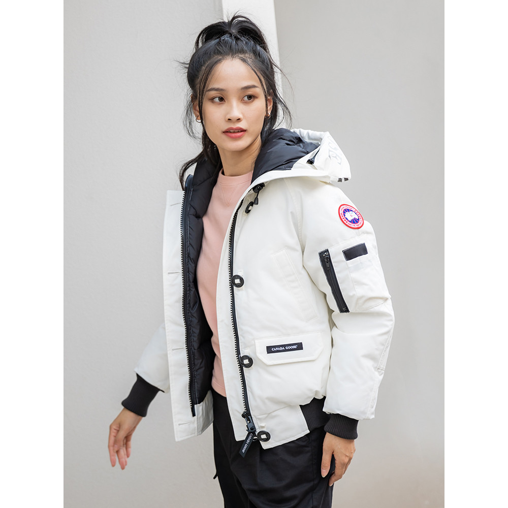 แจ็คเก็ตบอมเบอร์ผู้หญิง CANADA GOOSE Chilliwack โค้ตดาวน์ 7999L