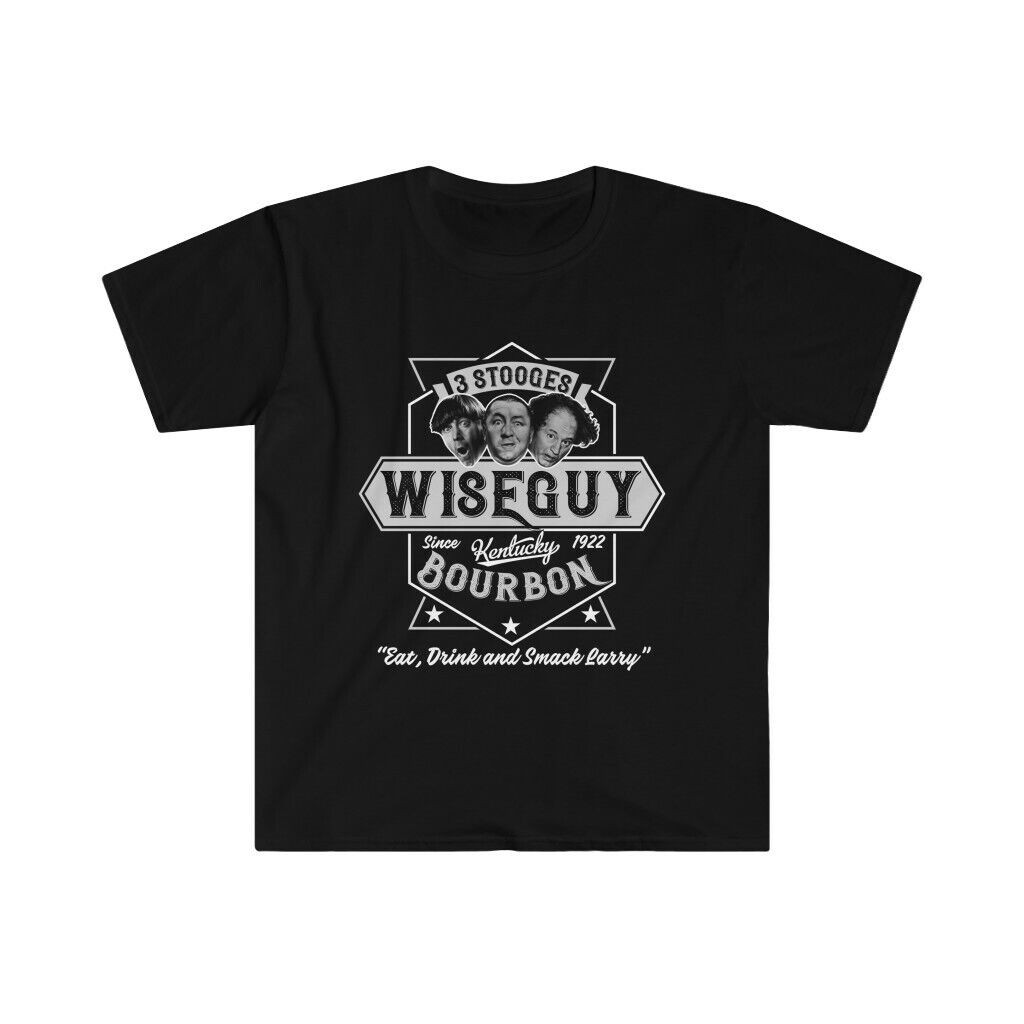 Wise Guy Bourbon Softstyle เสื้อยืด O-คอฤดูร้อนผู้ชายรูปแบบใหม่ Tops Casual Streetwear