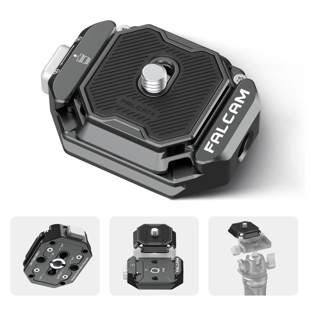 Falcam ​F38 Quick Release System Plate กล้องขาตั้งกล้อง Mount Adapter Multi-Hole Kit Compatible