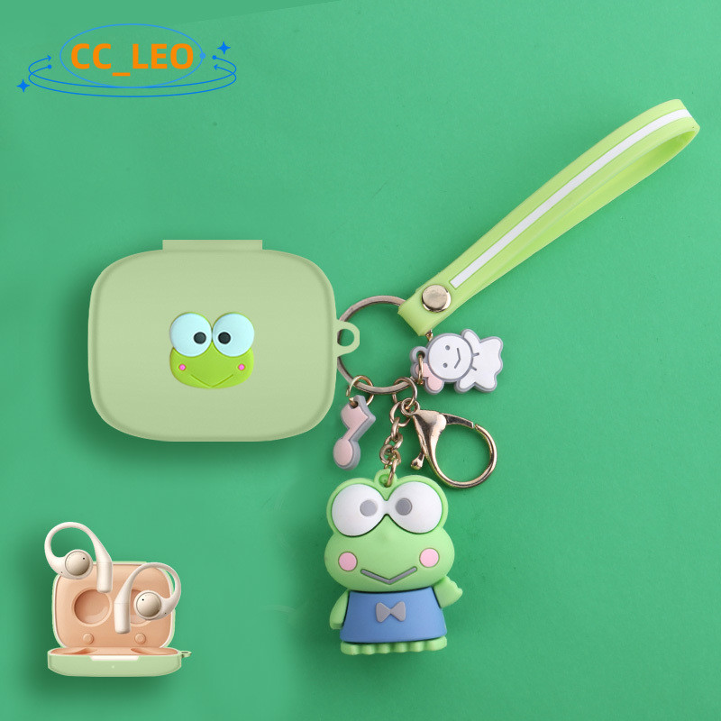 For Honor EarBuds Open Case Cute Sanrio Keychain Pendant Honor EarBuds Open Cartoon Totoro Silicone 