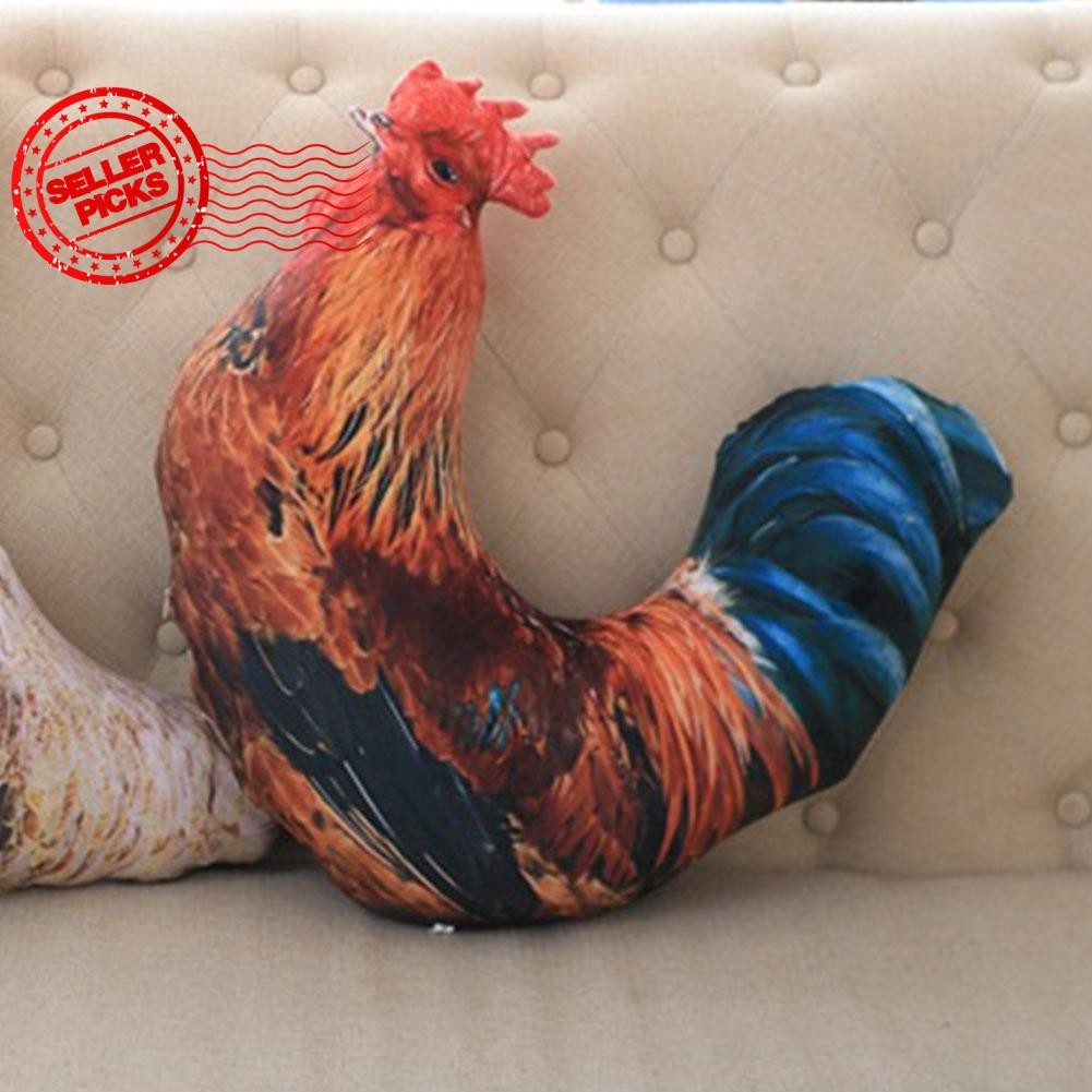 28 ซม.จําลอง Rooster ของเล่นตุ๊กตาไก่ Home Room Decor ตุ๊กตาสําหรับเด็ก M8q8