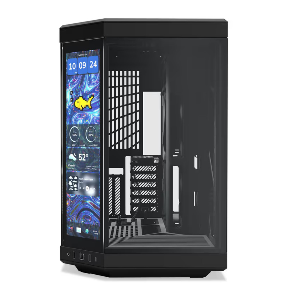 CASE HYTE Y70 TOUCH INFINITE BLACK/BLACK (CS-HYTE-Y70TTI-BB)