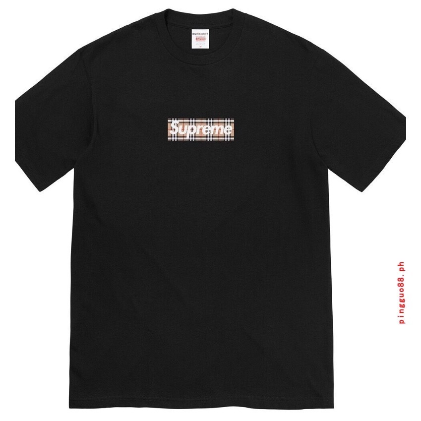 เสื้อยืดคอกลม แขนสั้น ผ้าฝ้ายแท้ พิมพ์ลายโลโก้ Bu * rbe * ry B0x คุณภาพสูง สําหรับผู้ชาย และผู้หญิง