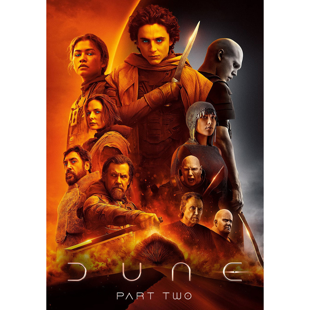 Dune Part Two ดูน ภาคสอง (2024) DVD หนังใหม่ มาสเตอร์ พากย์ไทย