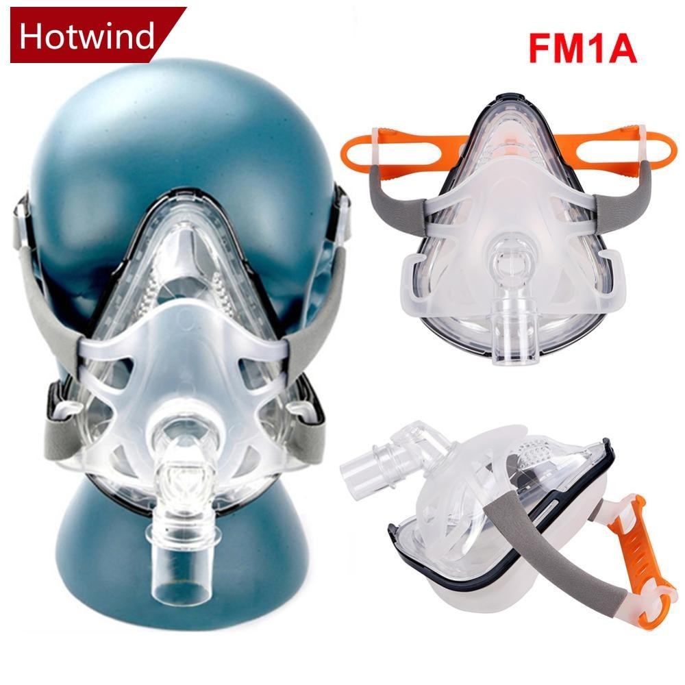 Hotwind F1A หน้ากากเต็มใบหน้า พร้อมอุปกรณ์ฟรี สําหรับ CPAP Auto CPAP BiPAP Respirator Snoring Therapy Q4R8