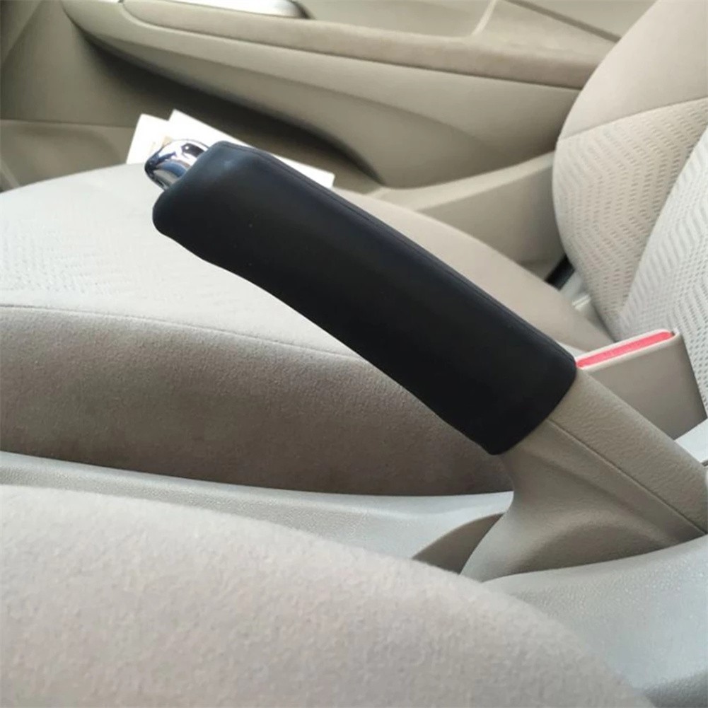 [LVDN ] Car Auto Universal Silicone Gel Anti Slip Parking Hand Brake Cover Case Sleeve คุณภาพดี