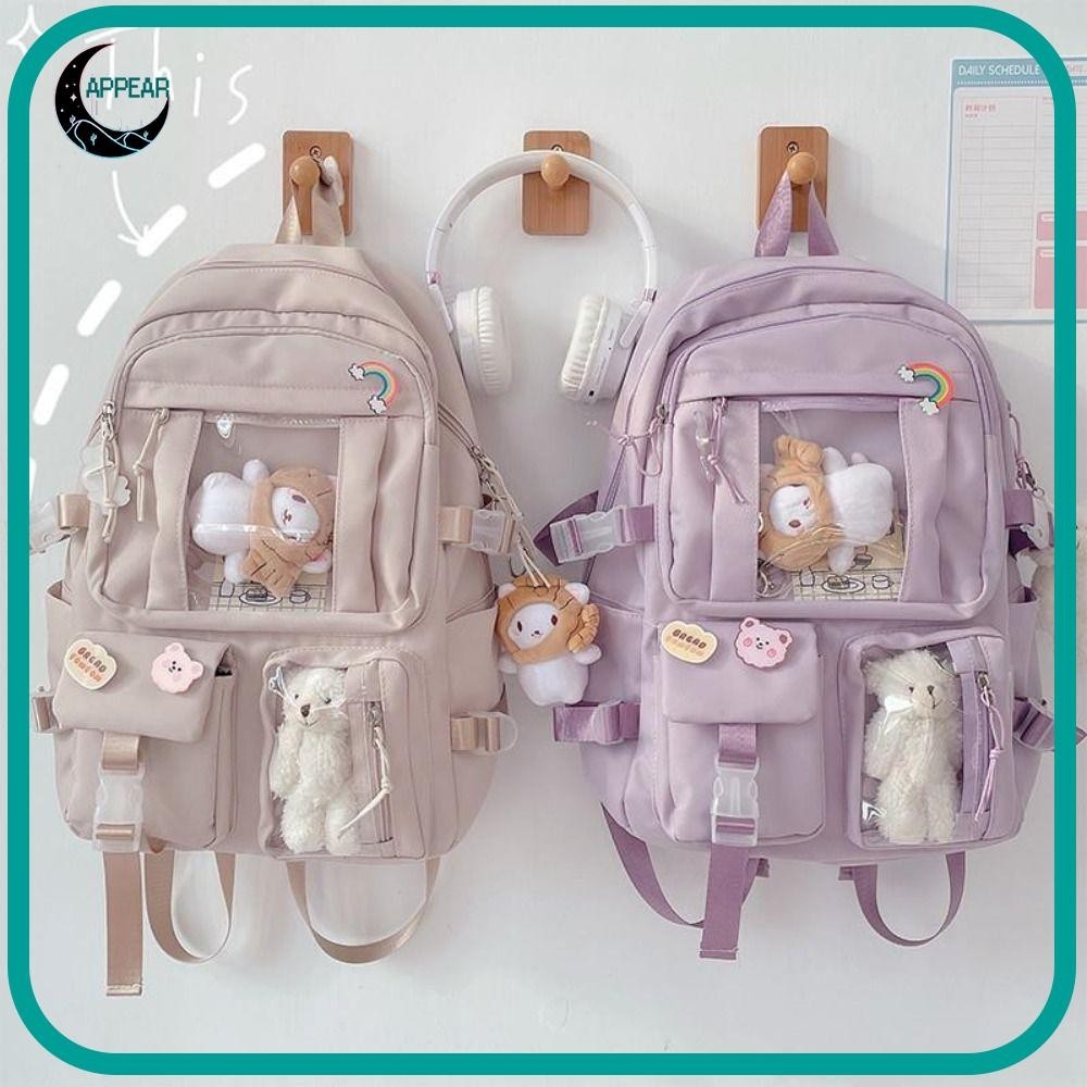 Appear Book Bag, กระเป ๋ าเป ้ สะพายหลังความจุขนาดใหญ ่ กันน ้ ํา , กระเป ๋ าเดินทางไนลอนมัลติฟังก ์ ชั ่ น