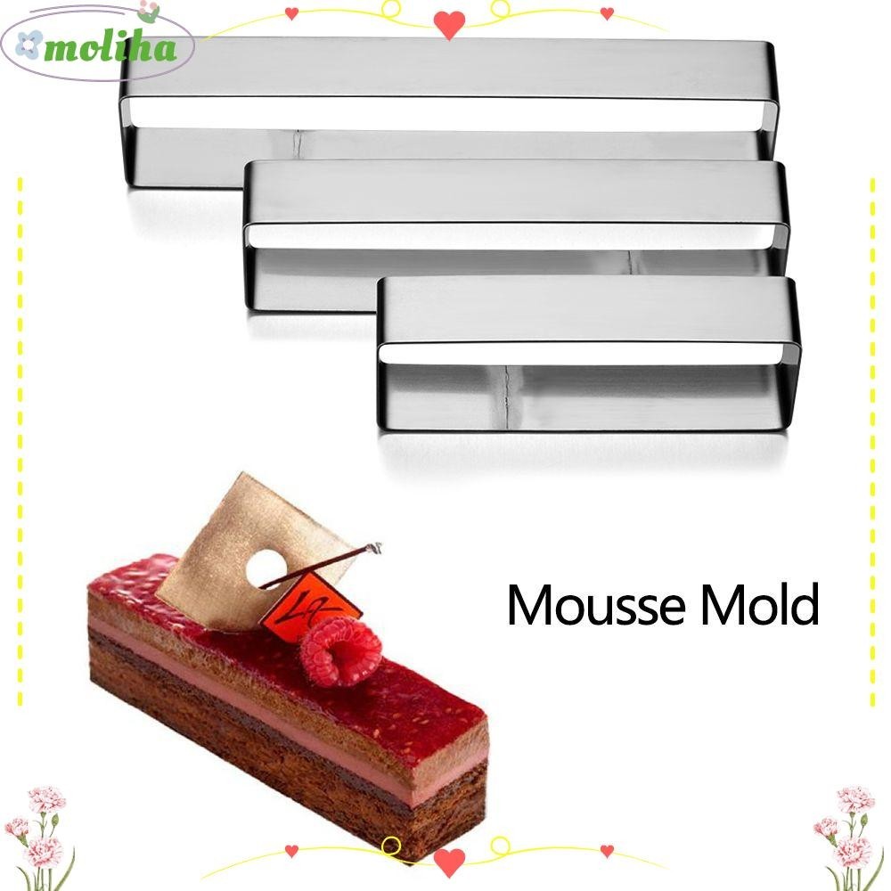 Moliha เครื ่ องตัดคุกกี ้ ครัว Bakeware สแตนเลสเบเกอรี ่