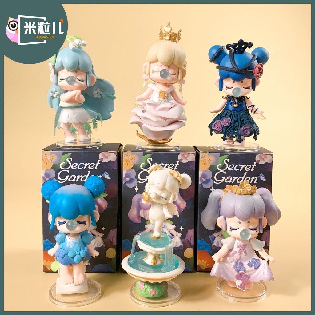 Ruolai Mystery Box Figure Series Secret Garden Motherland รุ ่ นรูปเป ่ า Bubble Girl Influencer ของขวัญวันเกิดน ่ ารัก