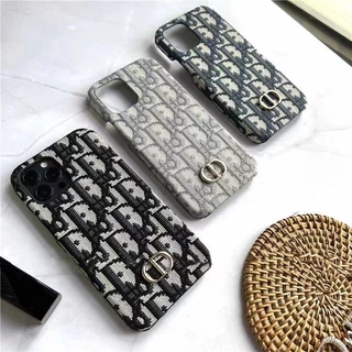 15promax โทรศัพท์มือถือกรณีผ้าใบผ้าโลโก้โลหะสําหรับ iPhone 17 16 15 14 13 Pro Max 12 Pro Max 11 XS Max XR 7 8PLUS 7 8 6S Plus