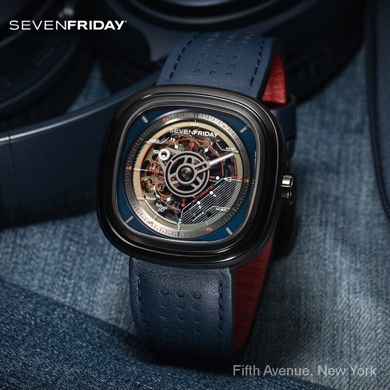Seven/friday Swiss Watch Men Automatic Mechanical Watch T3/03 T3/03