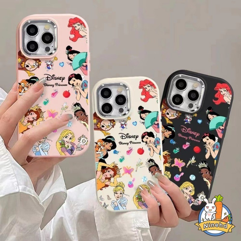 SAMSUNG สําหรับsamsung A05 A05S A15 A12 A14 A54 A50 A13 A32 A03 A22 A23 A24 A50S A30S A33 A34 53 A51 A52 A52S A03S A02Sการ์ตูนขั้นสูงกรณีการ์ตูนเจ้าหญิงเคสโทรศัพท์