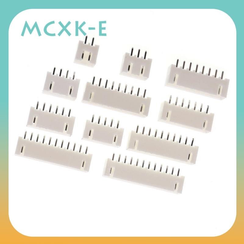 100pcs XH2.54 Pin ตรงชาย Header Connector 2P 3P 4P 5P 6P 7P 8P 9P 10P 12P 13P 14P 15P 16P 2.54 มม.P 