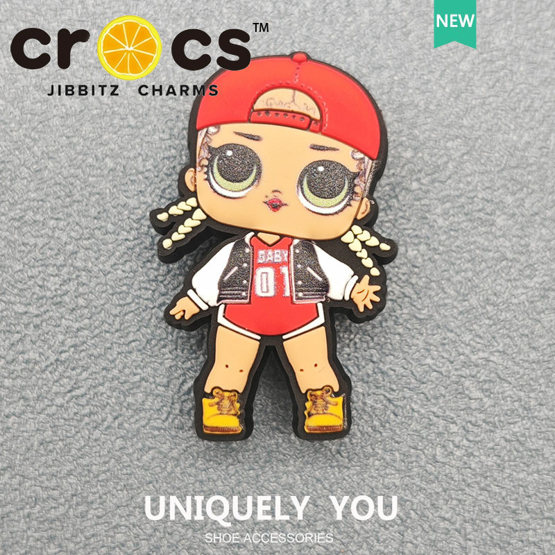 JIBBITZ cross charms ตัวติดรองเท้า สไตล์อเมริกัน2025 ตัวติดรองเท้า cross