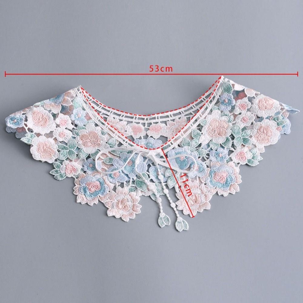 สไบปักลายดอกไม้ สามารถถอดออกได้ ทำจากผ้าฝ้ายลูกไม้ สำหรับผู้หญิง ราคา ถูกที่สุด ดีลบีเคเค แกลเลอรีภาพที่ 2