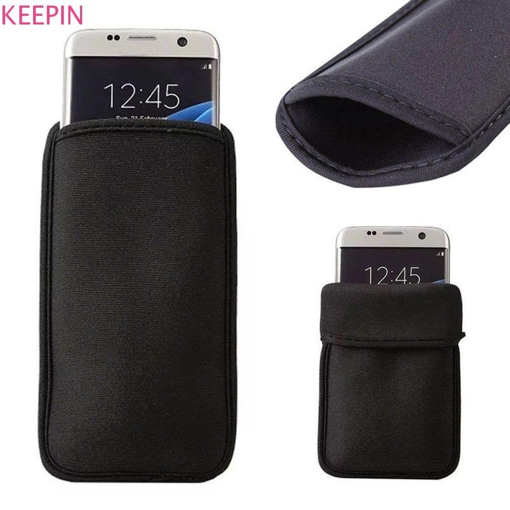 Keepin กระเป ๋ าโทรศัพท ์ มือถือกันกระแทก 4.7-7.2 นิ ้ วจัดเก ็ บกระเป ๋ า Neoprene กันน ้ ํา
