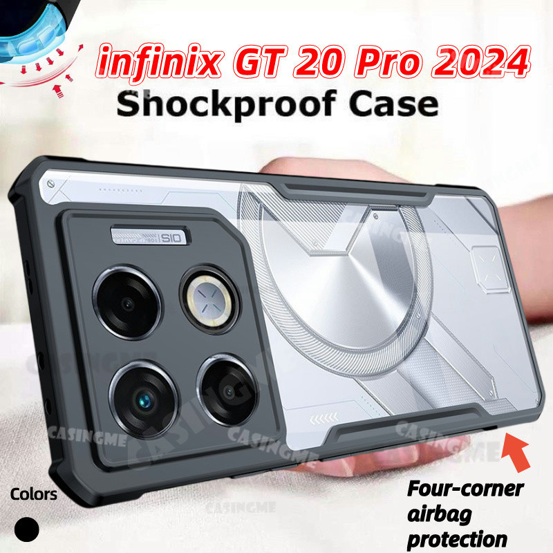 Infinix GT 20 Pro 2024 กันชนกันกระแทก Transprent สําหรับ infinix GT 30 Pro infinix GT20Pro GT20 GT 2