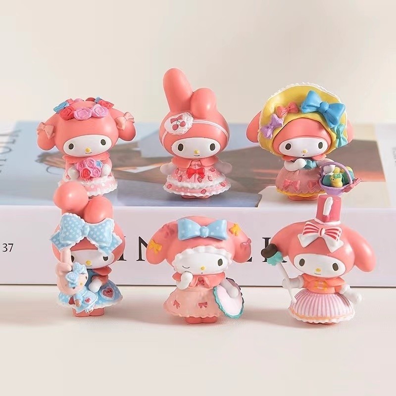 💜พร้อมส่ง🎁Sanrio Kuromiกล่องสุ่ม โมเดล (ราคา1กล่อง/1ตัว) โมเดล แบบสุ่ม ถูกสุด โมเดลของสะสม ตุ๊กตาน่ารัก ของขวัญ