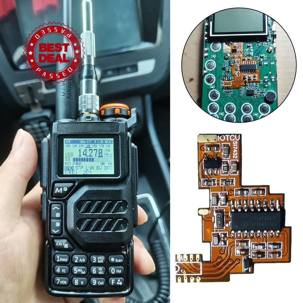 เหมาะสําหรับ Quansheng K5/ Quansheng K6 พร้อม SI4732 Soft Board FPC ดัดแปลง HF Short-wave Full V6B6