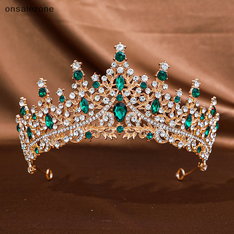 Ozth เจ ้ าหญิงมงกุฎ Tiaras Headdress พรหมวันเกิดเจ ้ าสาวมงกุฎสําหรับงานแต ่ งงานเจ ้ าสาวเครื ่ องประดับผม Vary