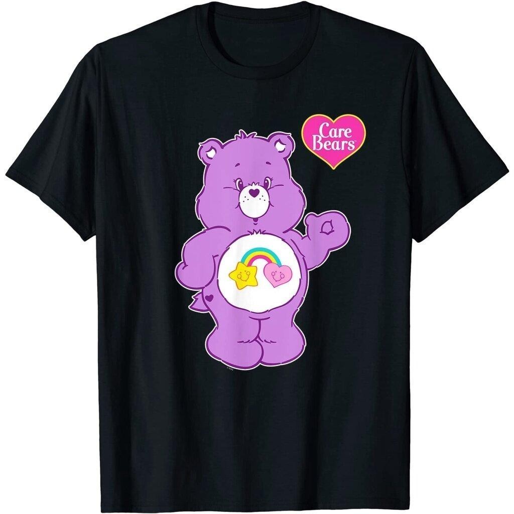 ใหม่ 🔥 disney Care Bears Best Friend Bear T-Shirt เสื้อยืดแฟชั่นคอกลม สบายๆ ผ้าฝ้าย Cotton เสื้อยืดผ้าฝ้ายพิมพ์ลาย s-5x