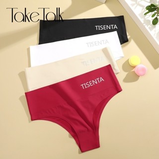 Take Talk กางเกงเอวสูงสําหรับผู ้ หญิงชุดชั ้ นในไร ้ รอยต ่…