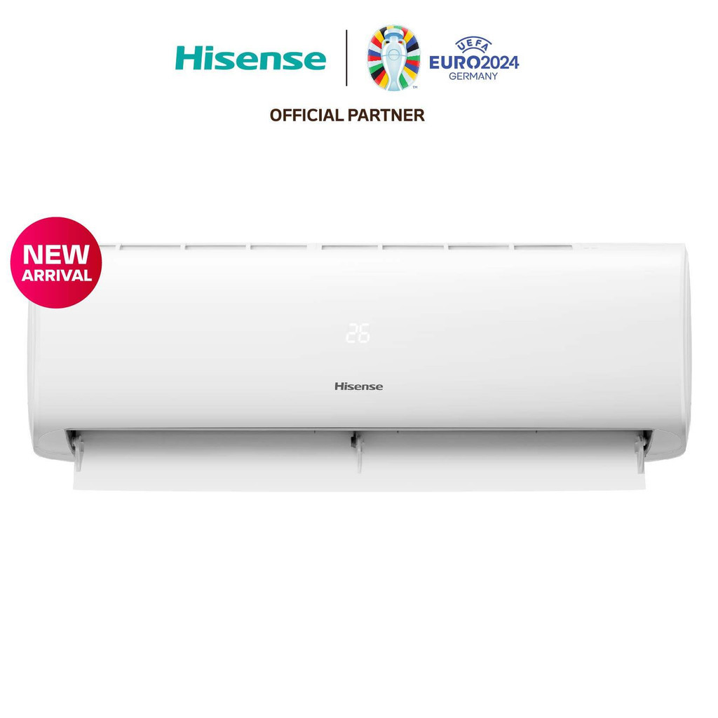 พร้อมจัดส่ง !! [New 2024]  Hisense  เครื่องปรับอากาศติดผนัง ระบบ Inverter 9000 BTU
