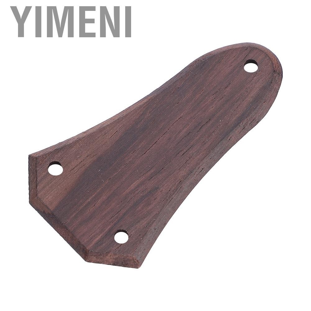 Yimeni Guitar Truss Rod Cover 3 Holes Rosewood For