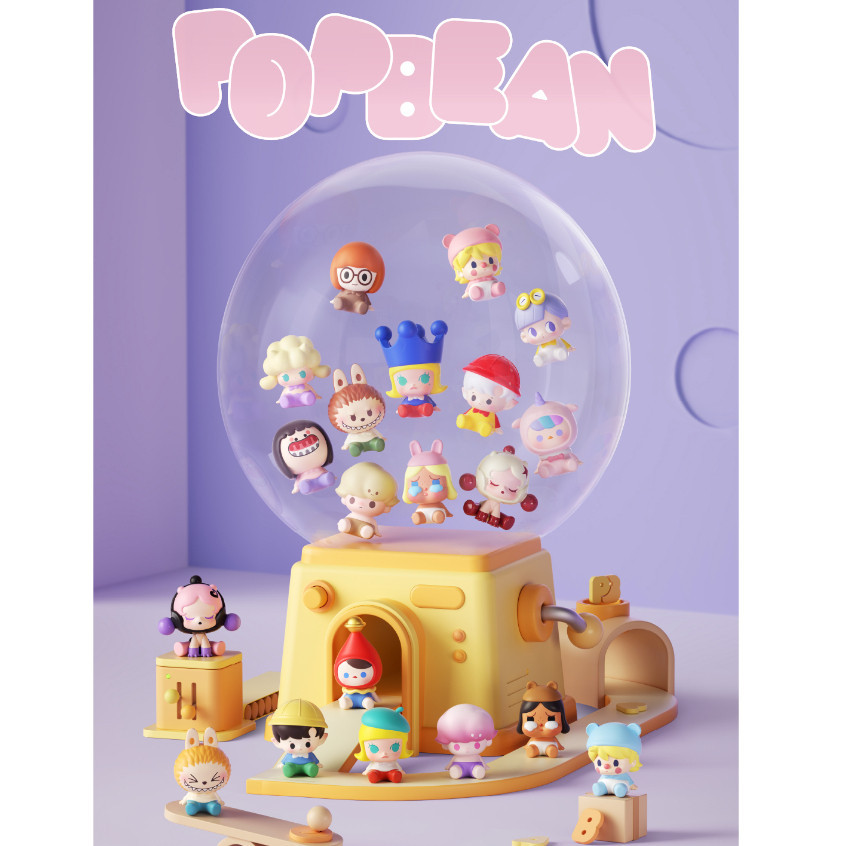 Pop Bean Sitting Series ตุ ๊ กตาอะนิเมะน ่ ารัก Kawaii รูปแบบของขวัญคริสต ์ มาส