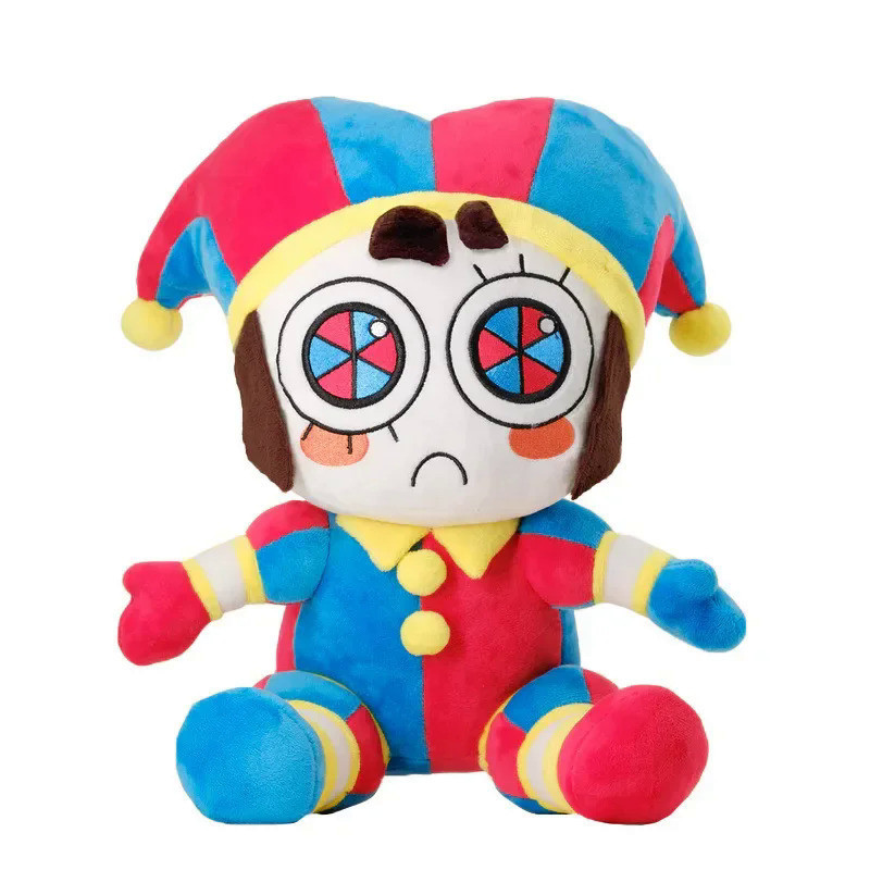 Pomni the Digital Circus Plush ของเล่น Amazing Circus Clown กระต่ายตุ๊กตาตุ๊กตา Periphery ตุ๊กตาของเ