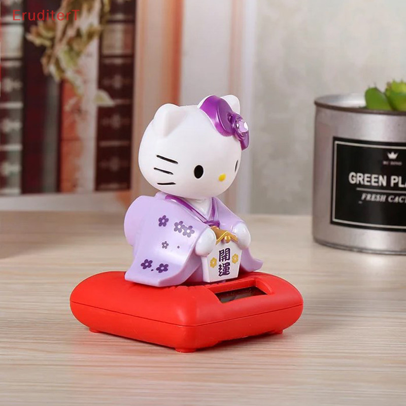[EruditerT] Kawaii รถน่ารักพลังงานแสงอาทิตย์ Slug ตกแต่งเดสก์ท็อปเครื่องใช้ในบ้านแดชบอร์ดรถตกแต่งอุปกรณ์เสริมในรถยนต์ [ใหม่]