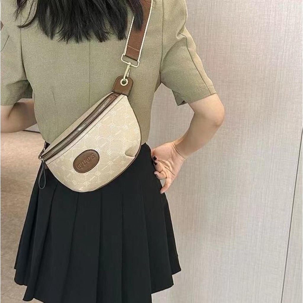【พร้อมส่ง】Miss Bag Fashion กระเป๋าคาดหน้าอก สไตล์เกาหลี กระเป๋าสะพายไหล่เดียว