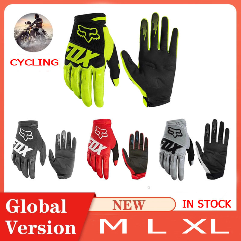 ถุงมือมอเตอร์ไซค์FOX Racing ระบายอากาศ ถุงมือมอเตอร์ไซค์ออฟโรด ถุงมือปั่นจักรยาน Off-Road Motorcycle Gloves