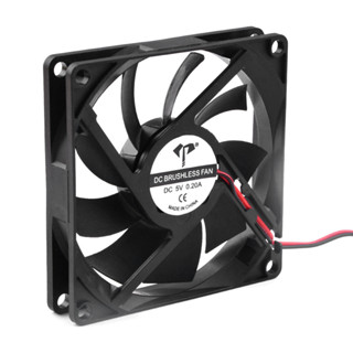 80x80x15 มม.พัดลม 5/12/24V DC 8015 Brushless Cooling Case พั…