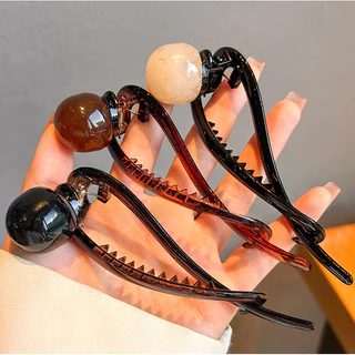 แฟชั ่ นเกาหลี Twist Grips Hairpin Hairclips อุปกรณ ์ เสริมผมสําหรับสาวหวาน