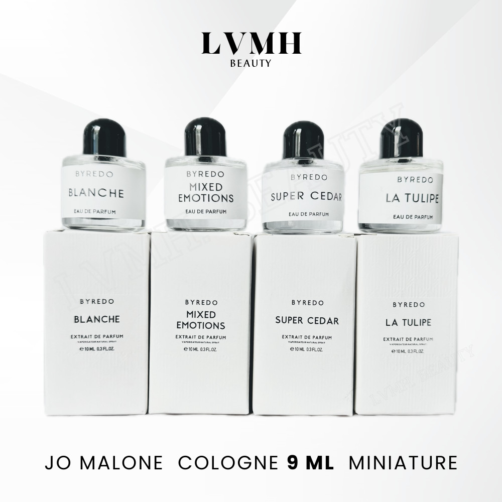 รวมน้ำหอม Byredo 4 กลิ่นเข้าใหม่ EDP 10ml พร้อมกล่อง Perfume Miniature ของแท้ 100%