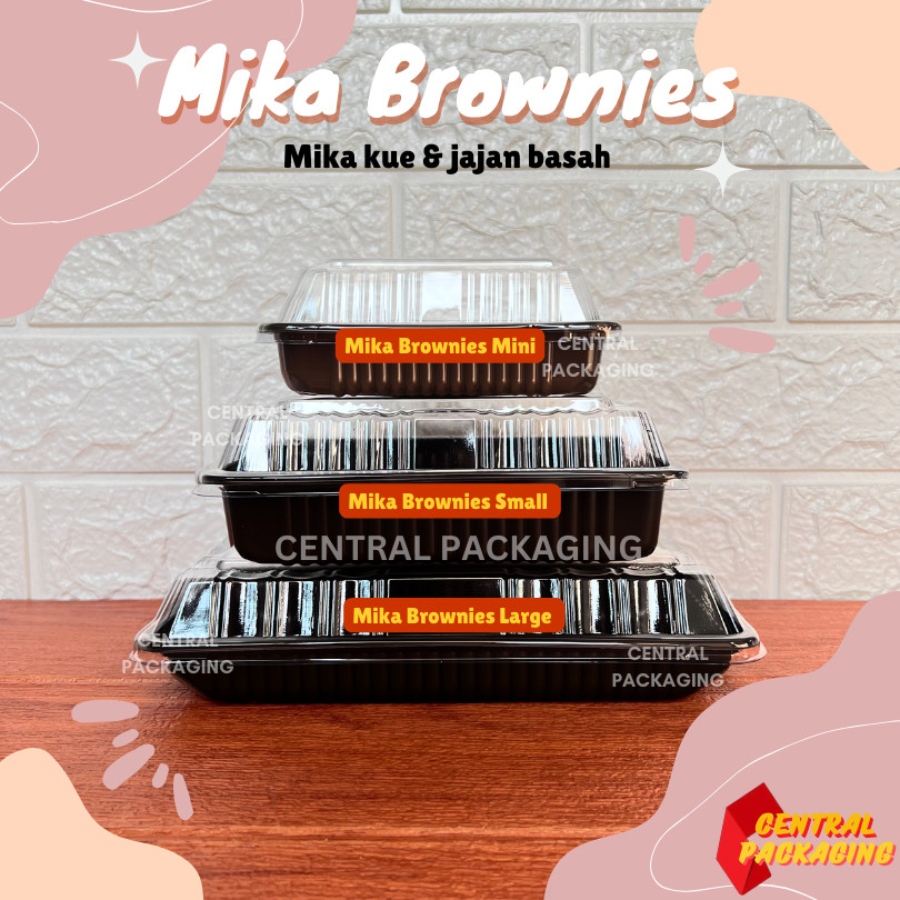 [RETAIL] MIKA BROWNIES MINI SMALL MEDIUM / MIKA BROWNIES ขายปลีก / MIKA SNACK / MIKA SNACK BOX / MIK