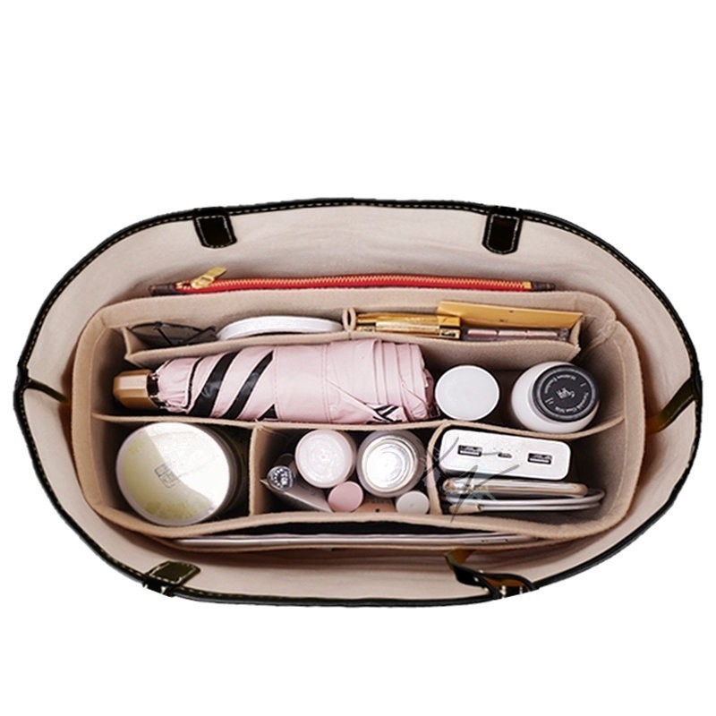 จัดส่งจากประเทศไทย Felt ใส่กระเป๋าสําหรับ  ใส่กระเป๋าจัดระเบียบ Rally Tote Bag Organizers Liner