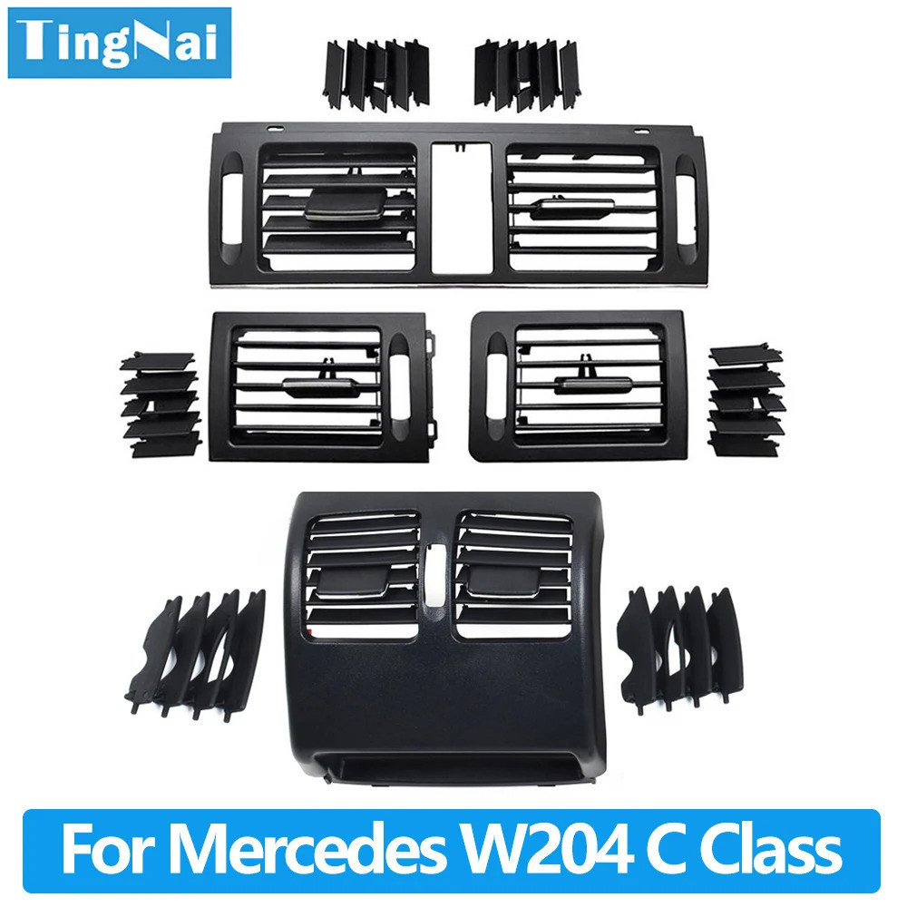 Lhd กระจังหน้าสดด้านหน้าและด้านหลังสําหรับ Mercedes Benz, W204, class C, C180, C200, C220, C230, C26