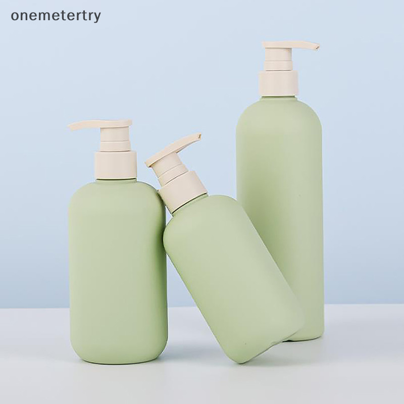 Onem 1 ชิ้นสีเขียวปั๊มมือขวดห้องน้ําเจลอาบน้ําแชมพู Handwash n