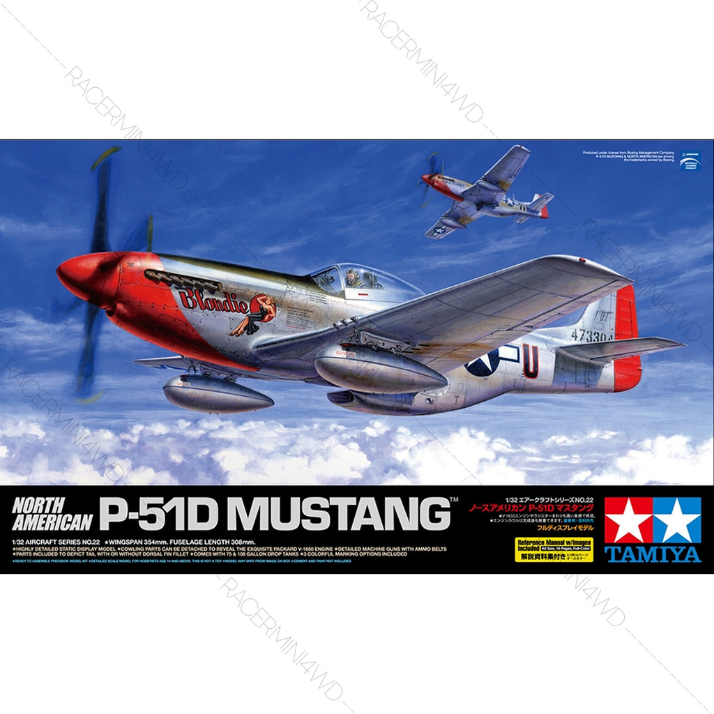 TAMIYA 1/32 North American P-51D Mustang 60322